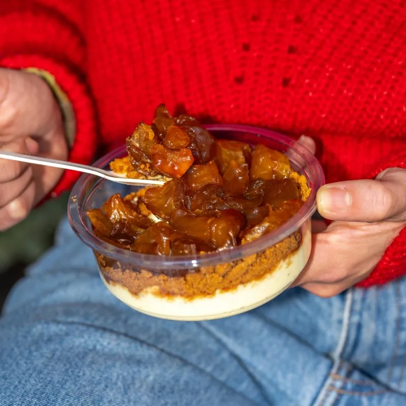 Tatin, «speculoos crumble»